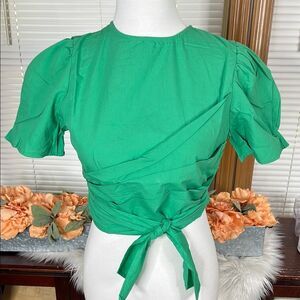 HYFVE Wrap Blouse Size Small